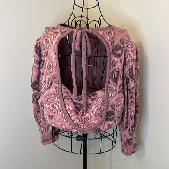 Free People Women's No Ordinary Top | purple | size M - Picture 5 of 8